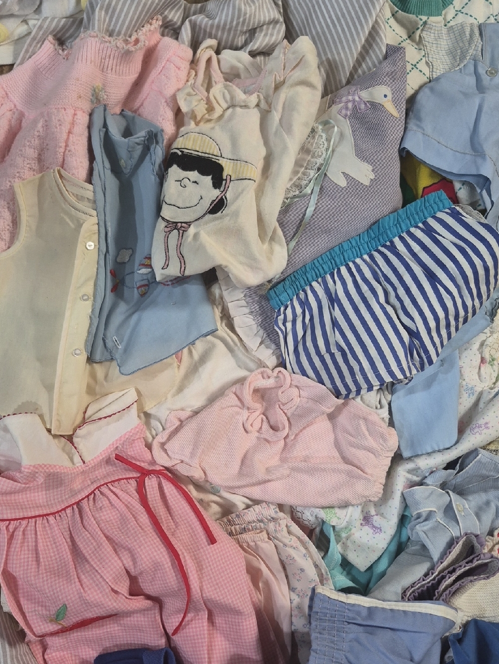 Vintage Kids/Baby Clothing Lot 70s - Picture 2 of 4